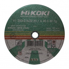 Круг отрезной (230x2,5x22,23 мм) A 36 - HITACHI / HiKoki металл, шт.