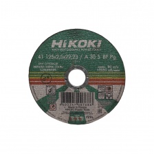 Круг отрезной (115x2,5x22,23 мм) А 30 - HITACHI / HiKoki металл, шт.