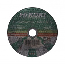 Круг отрезной (150x2,5x22,23 мм) A 40 - HITACHI / HiKoki металл, шт.