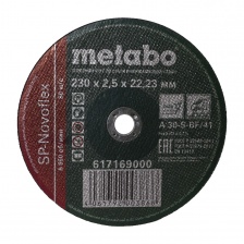 Круг отрезной (230x2,5x22,23 мм) нерж - SP-Novofiex RU (Metabo)