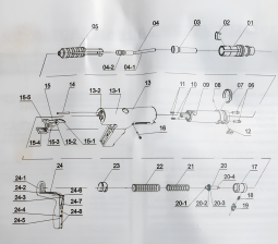 Боек (firing pin) деталь № 20